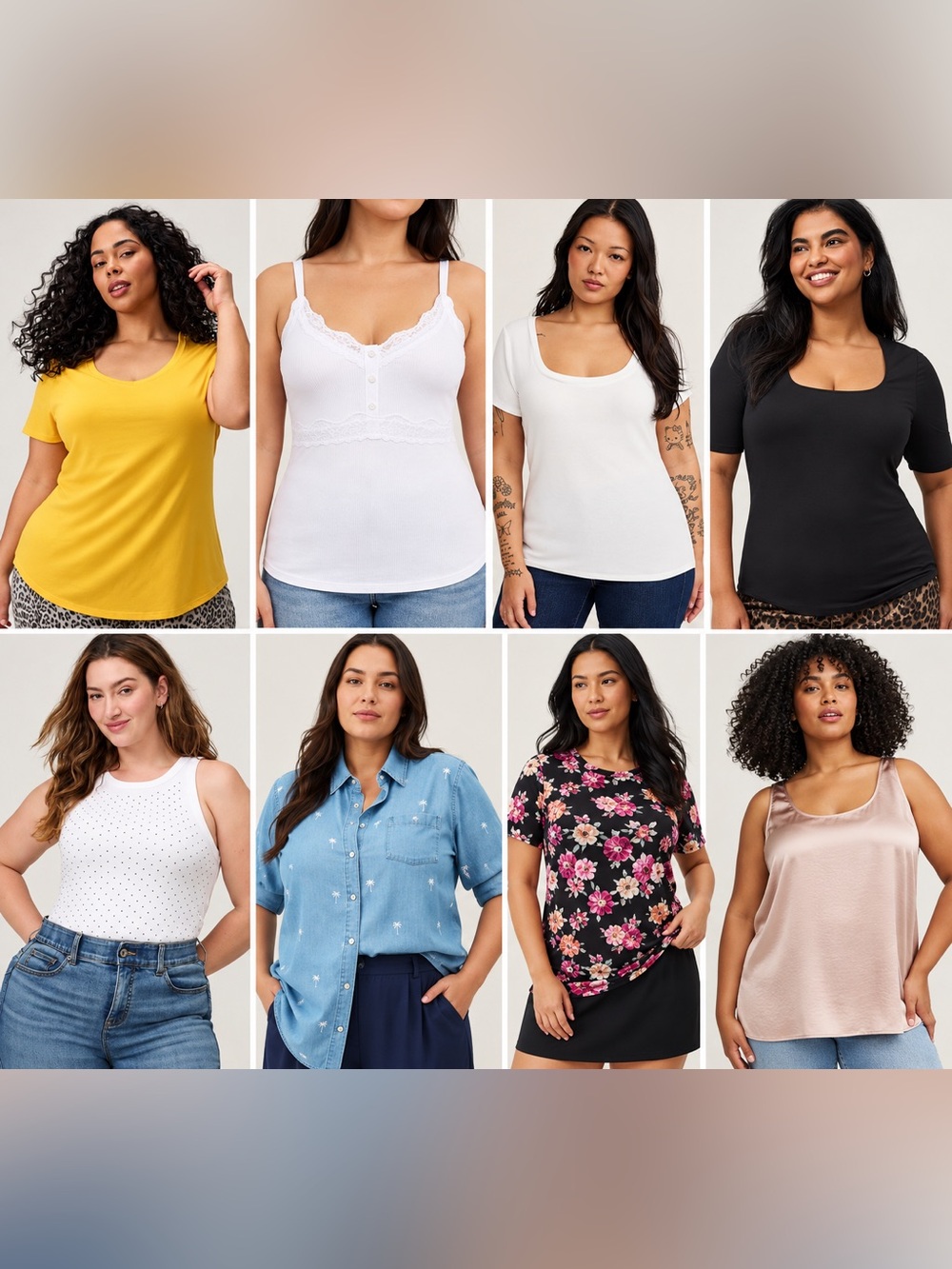 Bundle of 8 NWT torrid tops